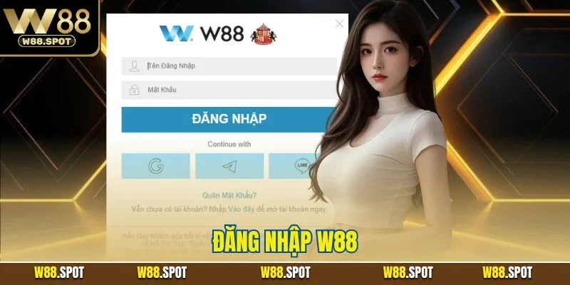 Đăng nhập W88